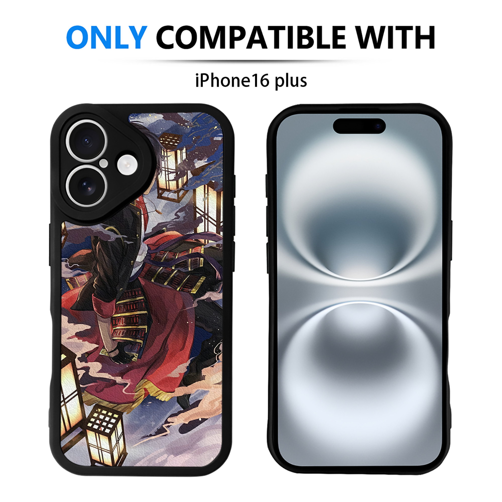（画像用） 刀剣乱舞 Touken Ranbu 【iPhone 16シリーズ対応】シリコンスマホケース（レザー調） 材質：シリコン